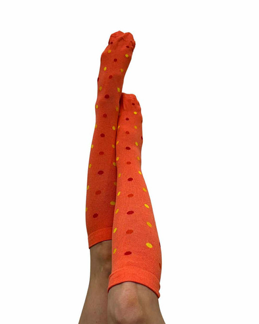 Tangerine Twist Compression Socks | Comfort Calf & Standard