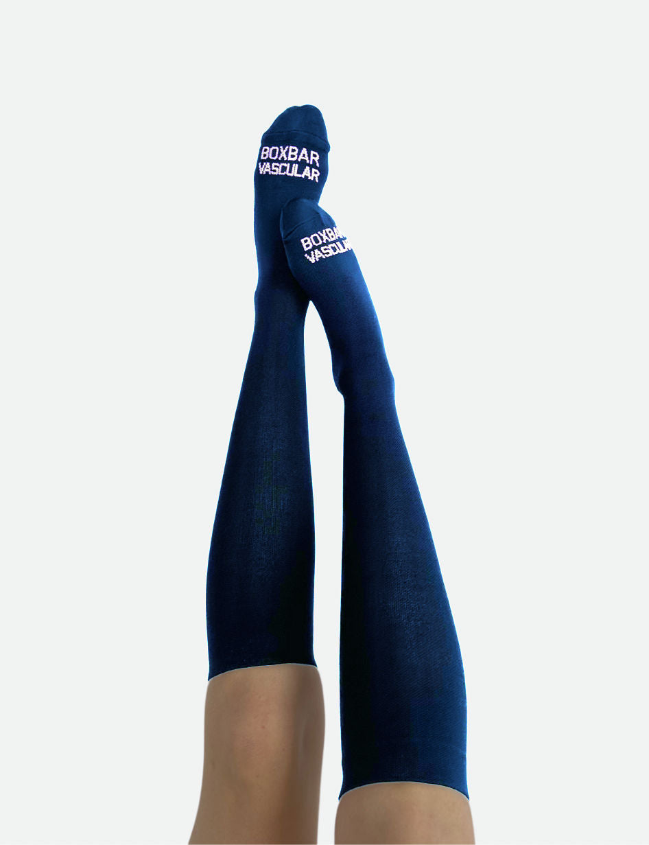 Navy Compression Socks